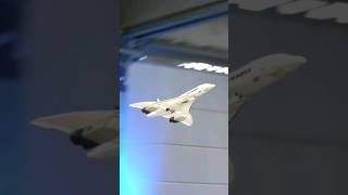 Smallest rc Concorde flies Indoors [upl. by Treva]