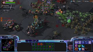 StarCraft 2 Evil HotS 3 Players Coop Campaign Mission 26  Death from Above [upl. by Lina]