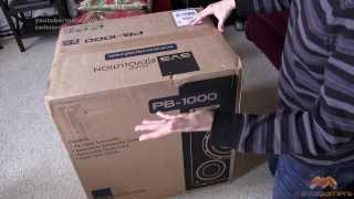 SVS PB1000 Subwoofer Unboxing [upl. by Ylelhsa]