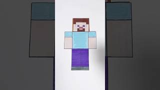 🧚Paperdiy🧚‍♀️Decorate with Sticker Book 👕Minecraft Steve asmr diy paperdiy [upl. by Akemot]