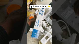 Ip Camera Setup With 4G Sim Router 🇮🇳⚠️shortsfeed shorts ipcamera [upl. by Joe]