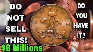 Super Rare Top 10 UK 2 new pence most valuable UK New Penny Coins that could Make you A millionaire [upl. by Vergos]