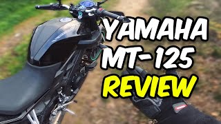 Die BESTE 125er Yamaha MT125 REVIEW [upl. by Murton]