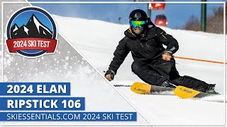 2024 Elan Ripstick 106  SkiEssentialscom Ski Test [upl. by Nnire]