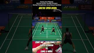 Liang amp Wang vs Goh amp Izzuddin ｜MD  Semifinals｜Arctic Open 2024 bwfworldtour batmintonlovers [upl. by Avruch]