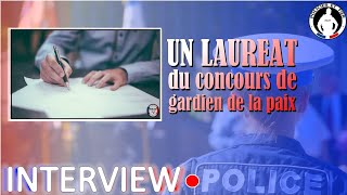 Interview dun lauréat du concours externe 2021 de gardien de la paix [upl. by Wallack]