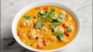 Easy Thai Shrimp Soup [upl. by Arded745]