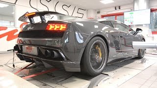 Lamborghini Gallardo LP 5704 Squadra Corse  Full video [upl. by Ahsats780]