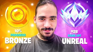 Bronze to Unreal Ranked SPEEDRUN Fortnite Season 2 [upl. by Nagoh]