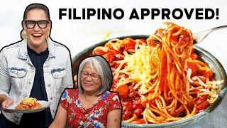 Legit Filipino Spaghetti  Marion’s Kitchen [upl. by Martineau778]