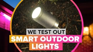 Philips Hue Outdoor Smart Lights Are they worth it [upl. by Zere148]