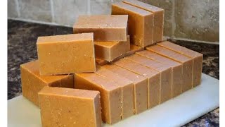 How to make laundry bar soap with only three ingredients [upl. by Ahsemal863]