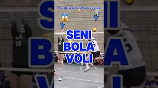 Wasit be like  Ngapain Lo 🤣 ramonadi76 volleyball [upl. by Grata]