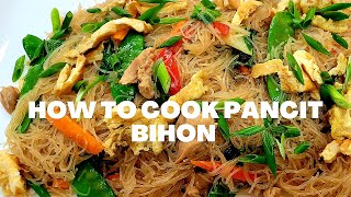 How to cook Pancit Bihon and Banana Cake cooking foodtasting mfamcicommunitykitchen [upl. by Hakeem]