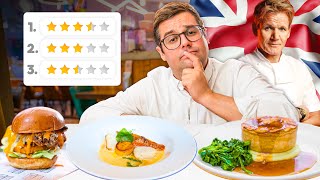 Chef Reviews amp Ranks GORDON RAMSAY’S Restaurants [upl. by Robbi324]