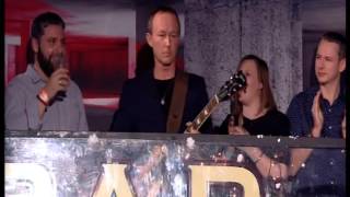 Steve Cradock plays The Riverboat Song riff on TFI Friday December 2015 [upl. by Inahpit]