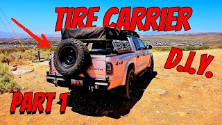 DIY Tire Carrier Part 1 [upl. by Admana]