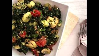 Gnocchi with Cavolo Nero amp Hazelnut Pesto [upl. by Johan]