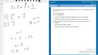 GMAT Test 800 Score in 90 minutes full test with techniquesexplanations All questions correct [upl. by Koralie]