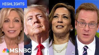 Countdown to the 2024 election Day 84  MSNBC Highlights [upl. by Thurlough]