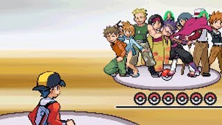 All Gym Battles in Kanto Pokemon HeartGold [upl. by Yffat211]