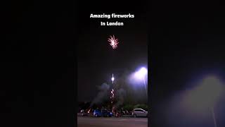 It was a noisy amp smoky night in London  5 hours of continuous fireworks 🎆 [upl. by Azalea798]