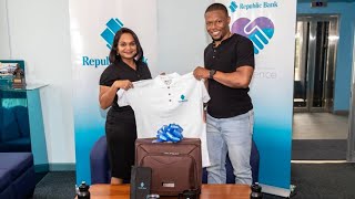 Cyclist Nicholas Paul Is Republic Banks Newest Brand Ambassador [upl. by Hanimay477]