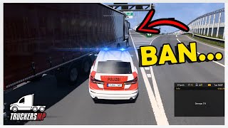 🚫 SORRY But I Had to BAN 👮  TruckersMP [upl. by Riane]