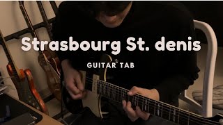 Strasbourg St denis  Jazz Guitar Solo  Tab [upl. by Manouch]