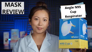 Aegle Cup Style N95 Respirator Amazon Mask Review Using NIOSH N95 Testing Standard [upl. by Vardon]