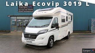 Laika Ecovip 3019 L Motorhome For Sale at Camper UK [upl. by Ythomit]