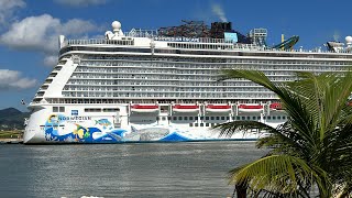 Norwegian Escape  Embarkation Day amp Interior Stateroom tour 14607 [upl. by Materi]