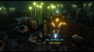 ARK ISLAND BRUTE ARTIFACT GUIDE LOCATION WALKTROUGH  ARK ISLAND YABANİNİN ESERİ ARK  008 [upl. by Ymme]