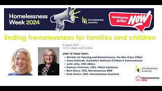 Launch of Homelessness Week 2024 [upl. by Reeba458]