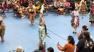 Elko Powwow 2024 Head Woman Special Women’s All Around Jingle song 2 sidestep [upl. by Ainna]