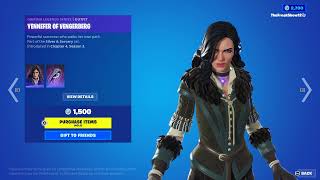 CIRI AND YENNEFER AND GLOBETROTTER RETURN Fortnite Item Shop August 11 2023 [upl. by Odericus654]