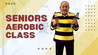 Stay As Active As Possible  Senior Aerobic Class  Daily Senior Aerobics  Adult Aerobics Today [upl. by Nnayd]