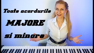 Învață să te acompaniezi totul despre Acordurile Majore si minore   Major amp Minor Chords [upl. by Namia791]