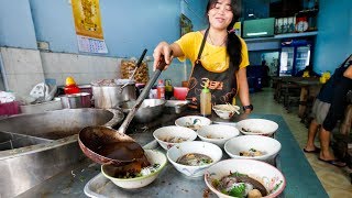 Top 5 Thai STREET FOOD Noodle Dishes to Try in Bangkok Thailand  with Mike Chen [upl. by Urania]