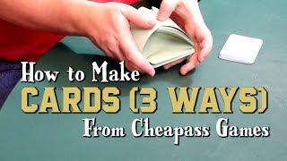 How to Make Cards 3 Ways [upl. by Goldina425]