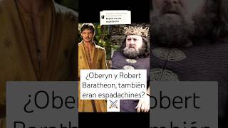 ¿Oberyn Martell y Robert Baratheon también eran espadachines ⚔️ gameofthrones oberyn baratheon [upl. by Eve]