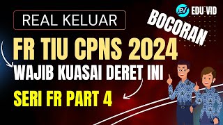 BOCORAN FR SOAL TIU CPNS 2024 OKTOBER PART 4 KUASAI DERET BILANGAN INI [upl. by Annot]