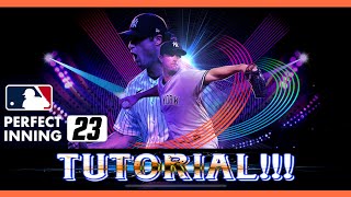 TUTORIAL MLB PERFECT INNING ULTIMATE 2023🔥🔥⚾️  GAMEPLAY🔥 [upl. by Sophronia24]