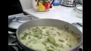 receta apio en salsa blanca parte 1 [upl. by Neddra]