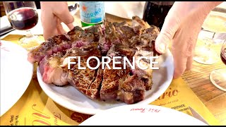 FLORENCE Florentine Steak Trattoria Mario View From Piazzale Michelangelo  4days part 3 [upl. by Clive]