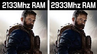 2133Mhz RAM vs 2933Mhz RAM  Test in 6 Games [upl. by Vanni62]