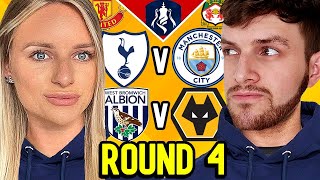 FA CUP ROUND 4 PREDICTIONS [upl. by Hali]