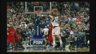 Dirk Nowitzki 32 Points 3 Ast 4 Blk GameWinner Vs Raptors 200506 [upl. by Swainson]