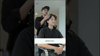 two block  gaya rambut pria korea  hair idol studio [upl. by Yrrol]