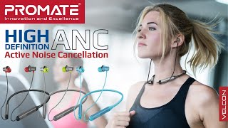 HighDefinition ANC Wireless Neckband Earphones  Velcon [upl. by Franckot]